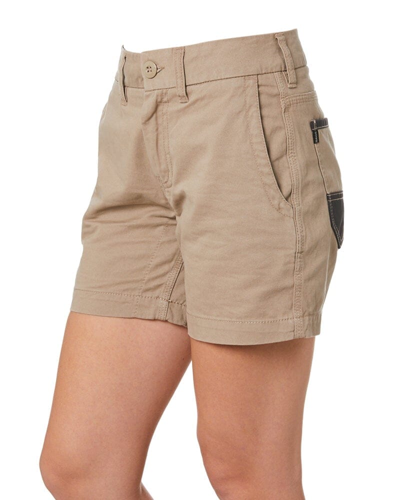 Tradies WS-2W Womens Work Shorts Value Pack - Khaki