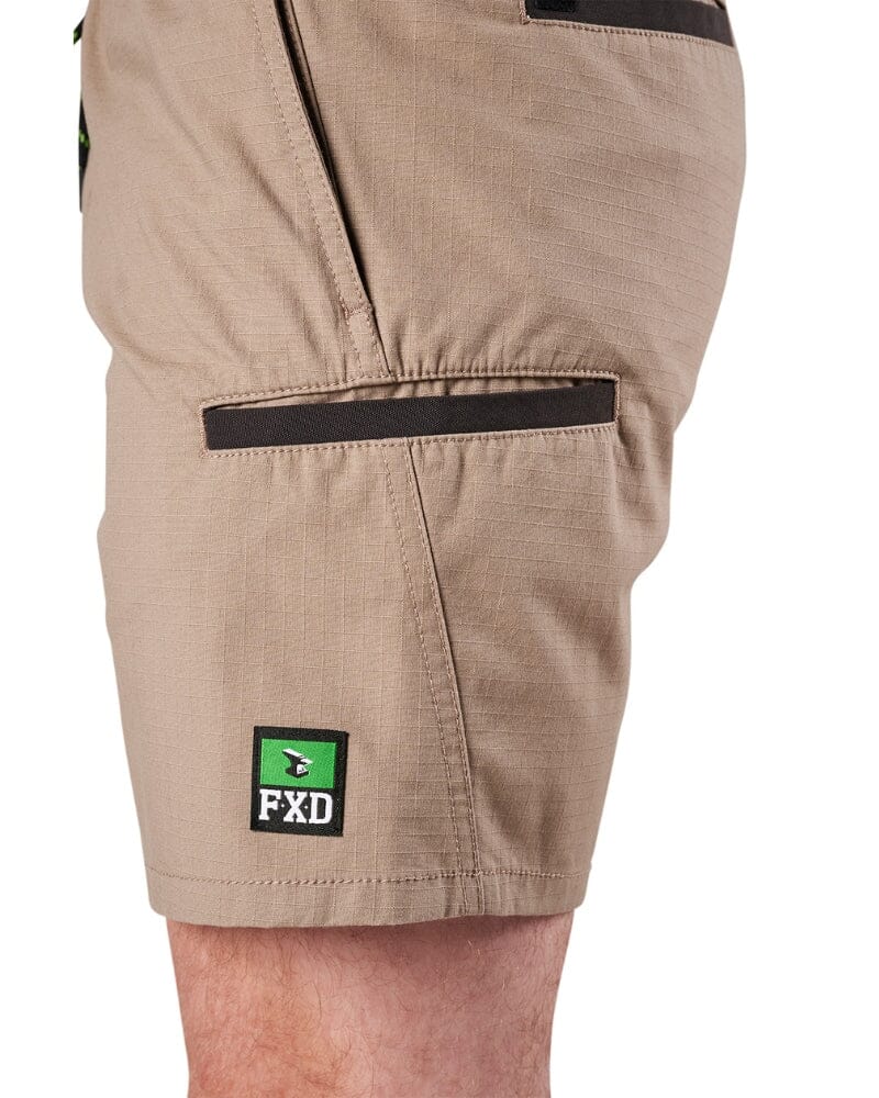 WS-7 Elastic Waist Stretch Utility Short - Khaki