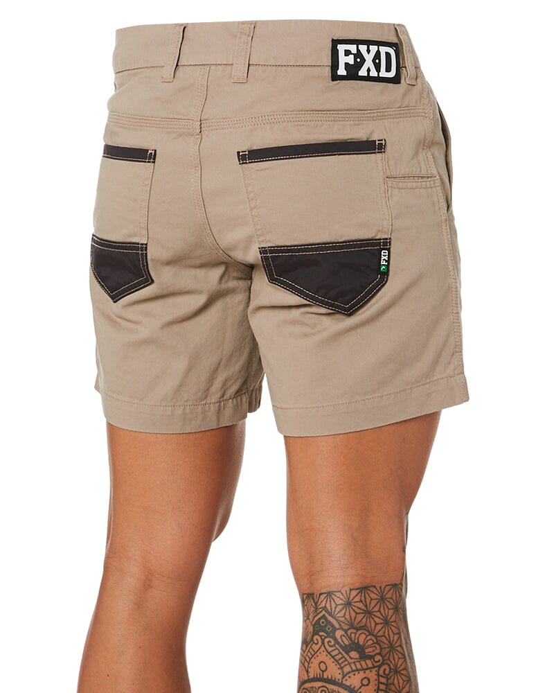 Tradies WS-2 Lightweight Work Shorts 2 Value Pack - Khaki/Khaki