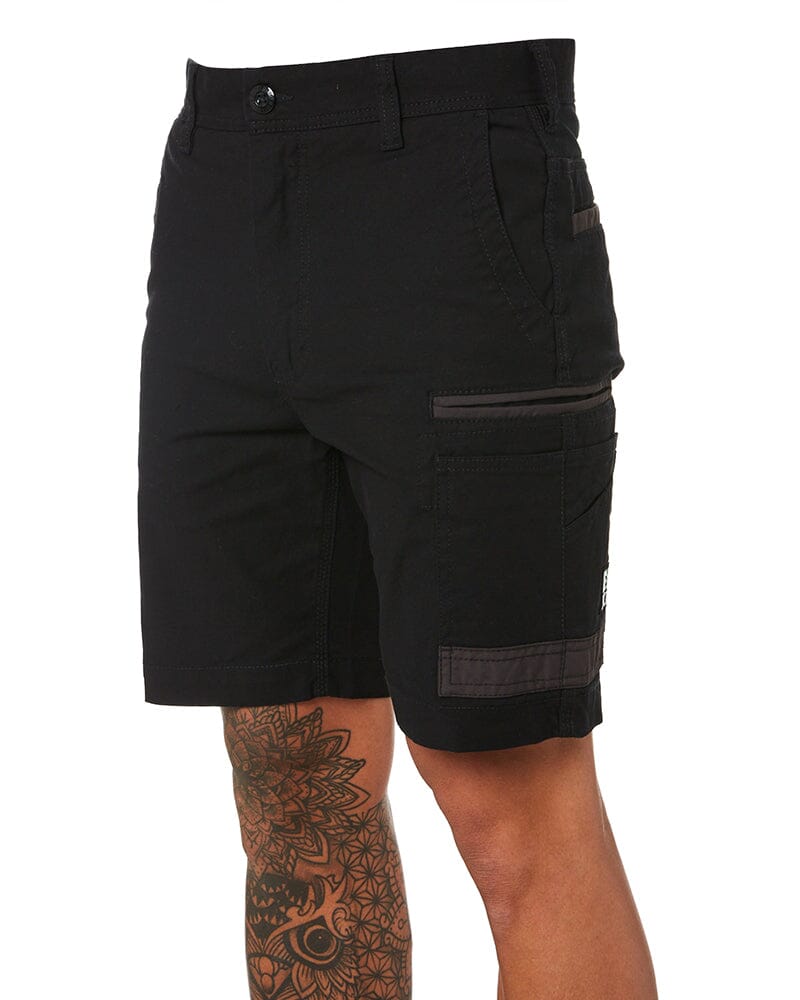 Tradies WS-3 Stretch Work Short Value Pack - Black