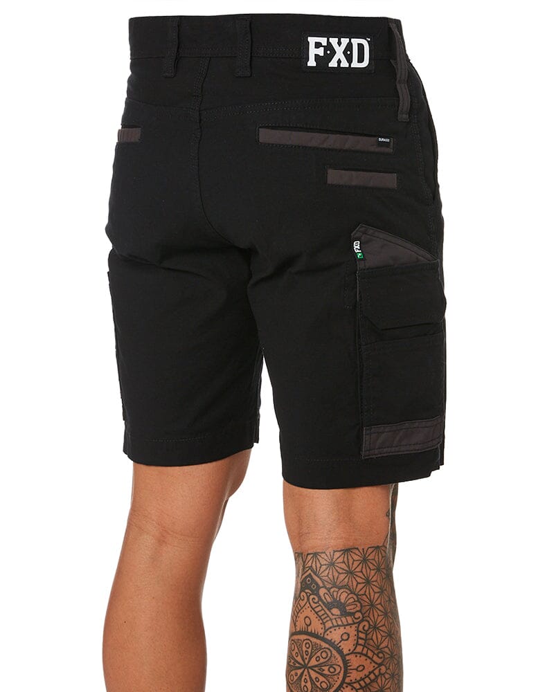 Tradies WS-3 Stretch Work Shorts 2 Value Pack - Black/Black