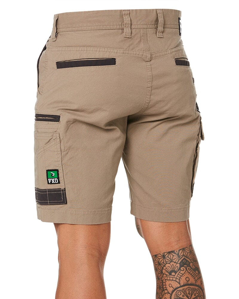 Tradies WS-3 Stretch Work Short Value Pack - Khaki