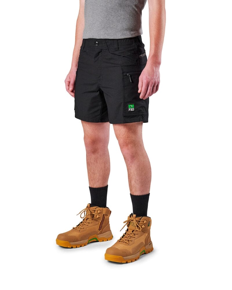 WS-6 Comfort Waist Stretch Cargo Short - Black