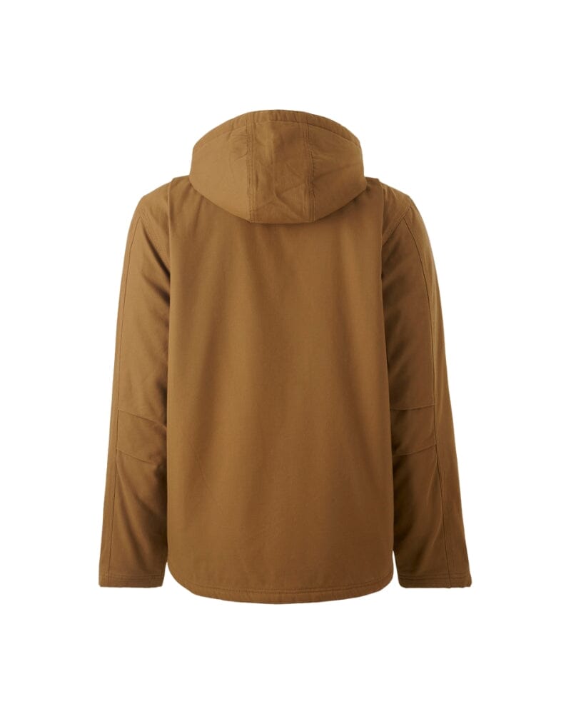 Heritage Canvas Hood Jacket - Dark Tan