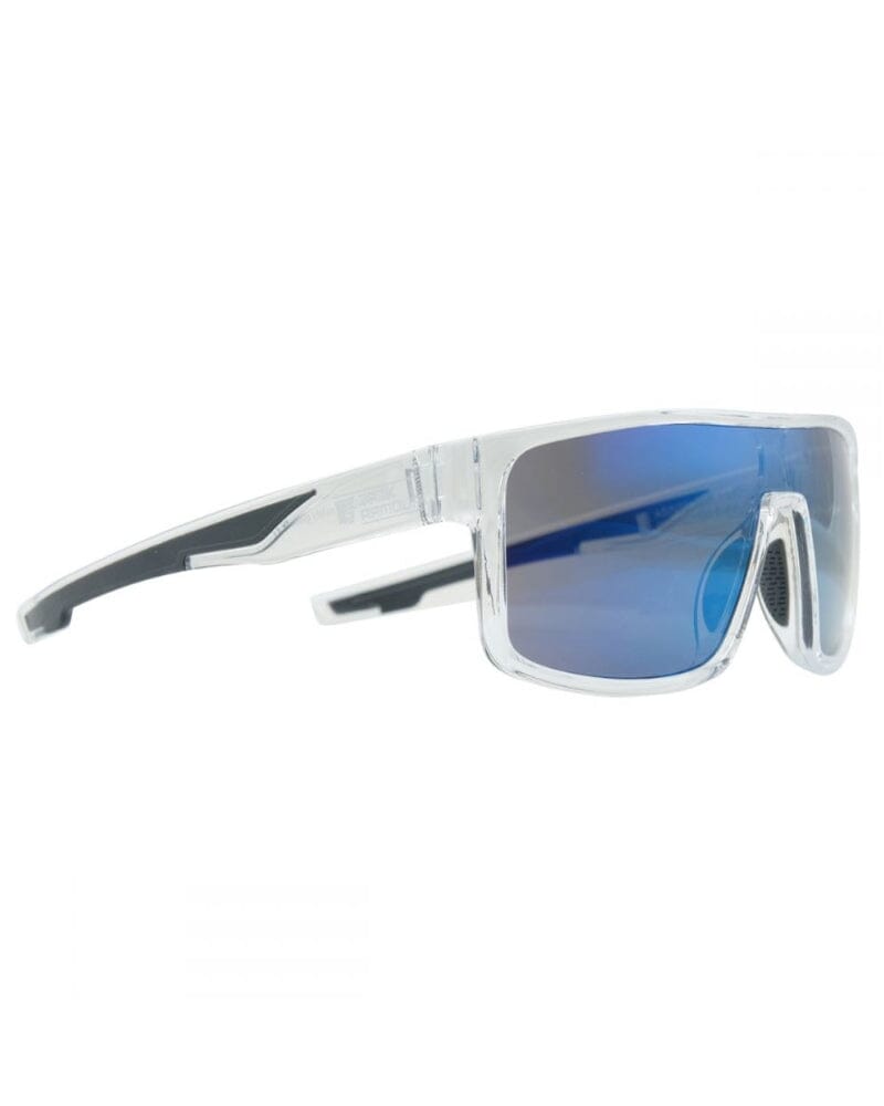 Random Safety Glasses - Crystal Clear/Blue Mirror