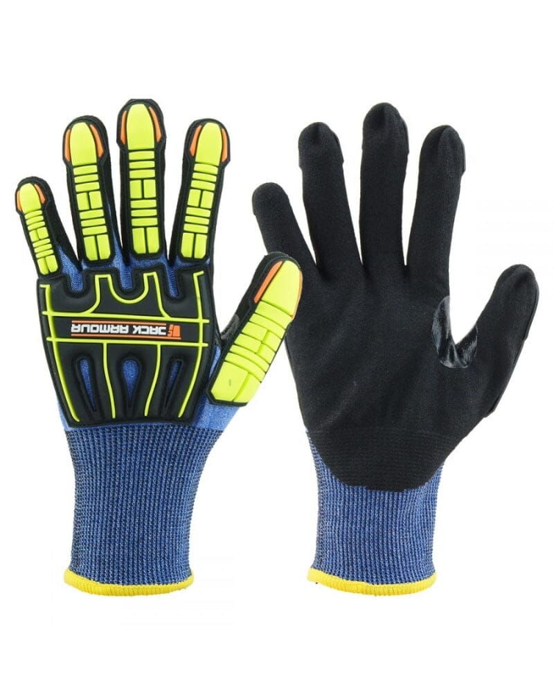 Supreme Gloves - Blue/Yellow