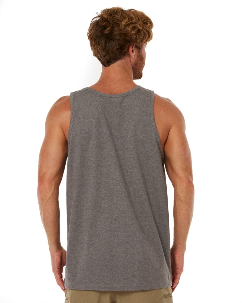 Classic Fit Singlet - Grey Marle