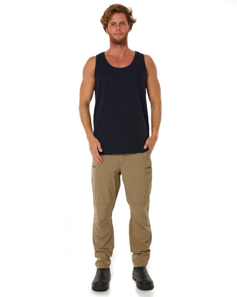 Classic Fit Singlet - Navy