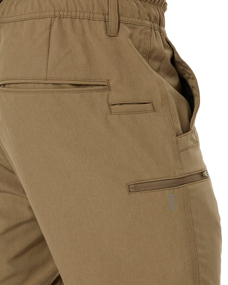 Jet-Lite Hybrid Elastic Waist Work Pants - Khaki