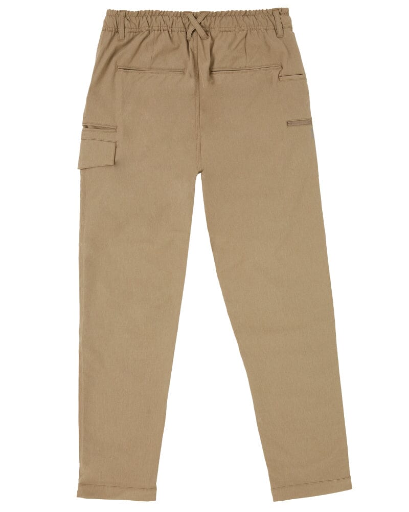 Jet-Lite Hybrid Elastic Waist Work Pants - Khaki