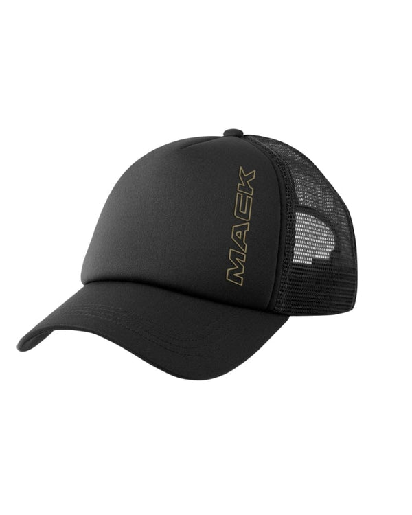 Curved Foam Baseball Cap - Black