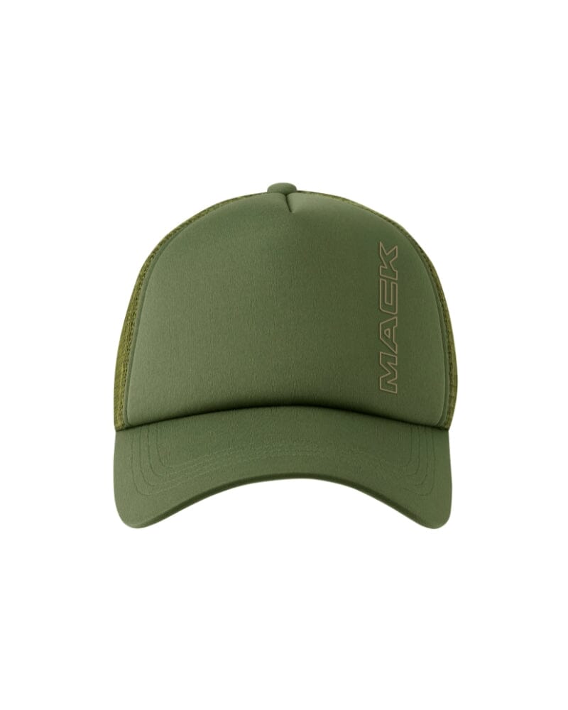 Curved Foam Baseball Cap - Military Green