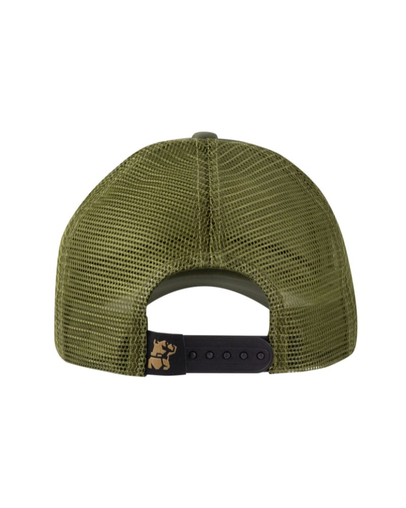 Curved Foam Baseball Cap - Military Green