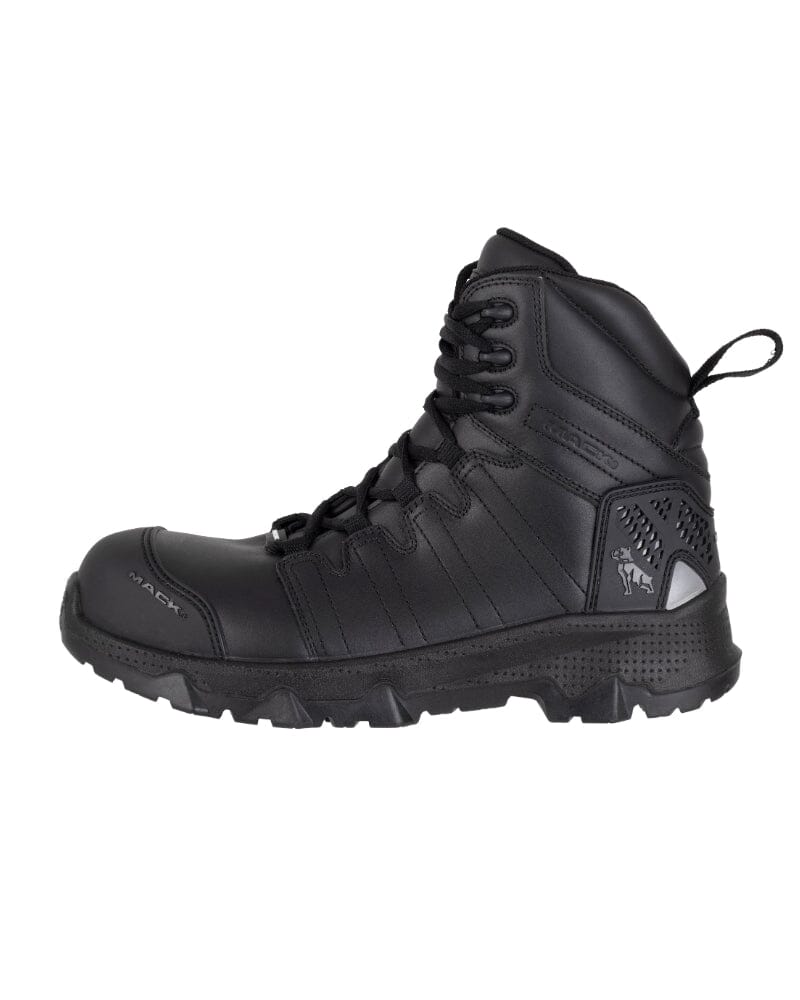 Octane 2.0 Zip Side Safety Boot - Black