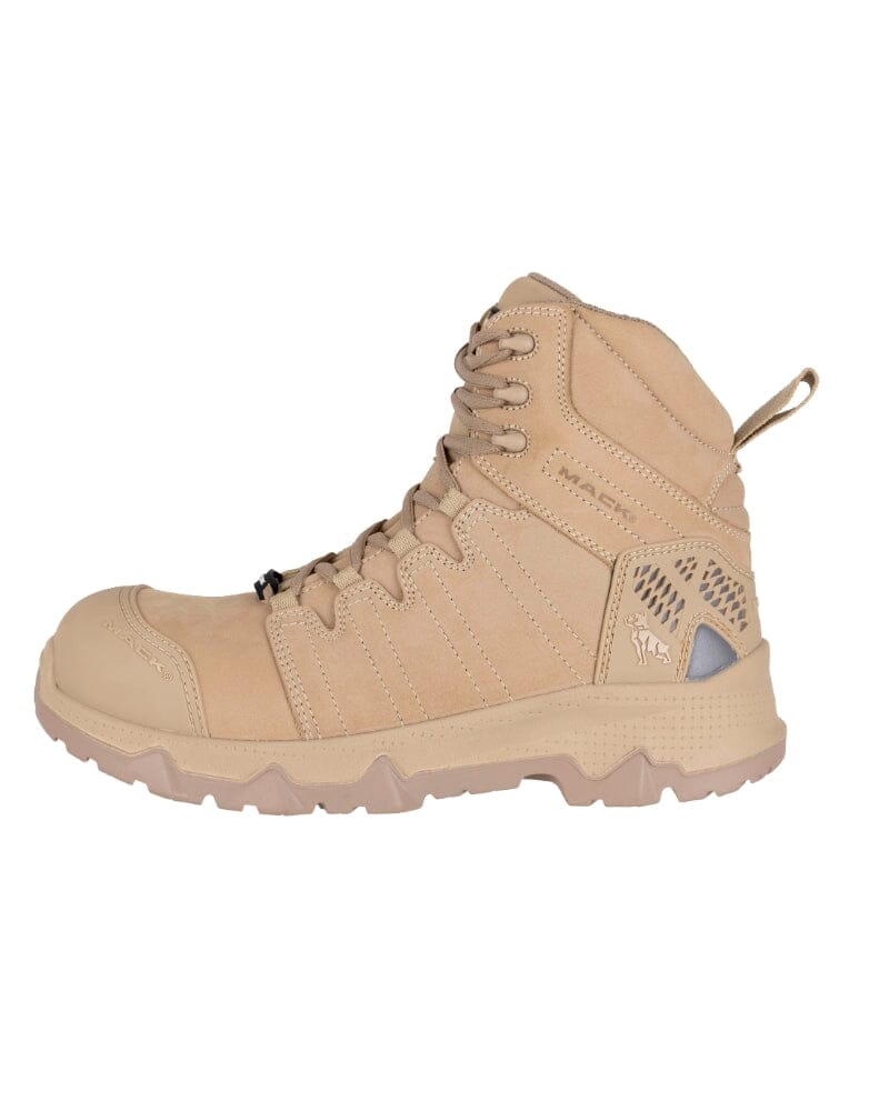 Octane 2.0 Zip Side Safety Boot - Sand