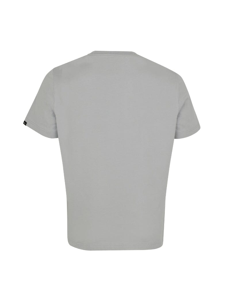 Classic Cotton Crew Neck SS Shirt - Steel Grey