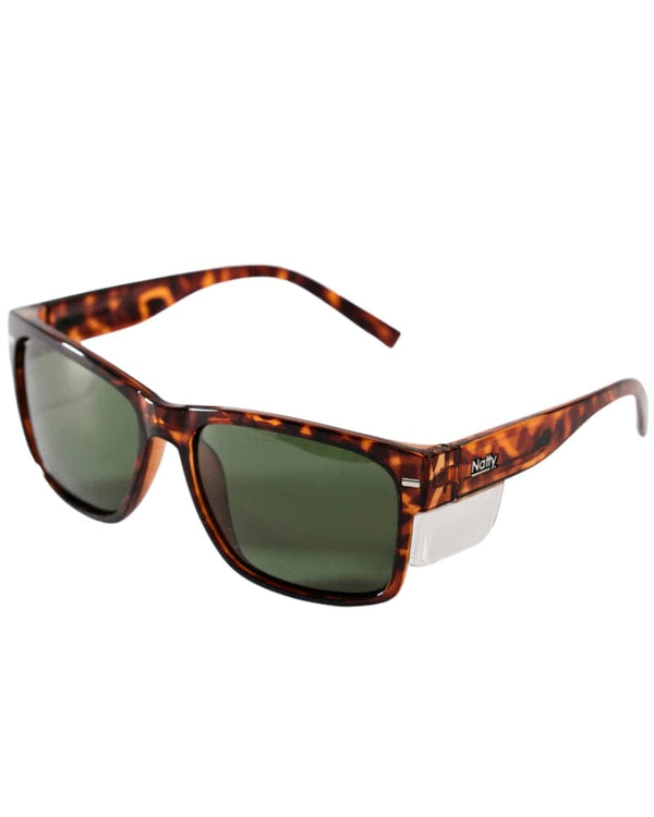 Big Kenneth Polarised Safety Glasses - Tortoise