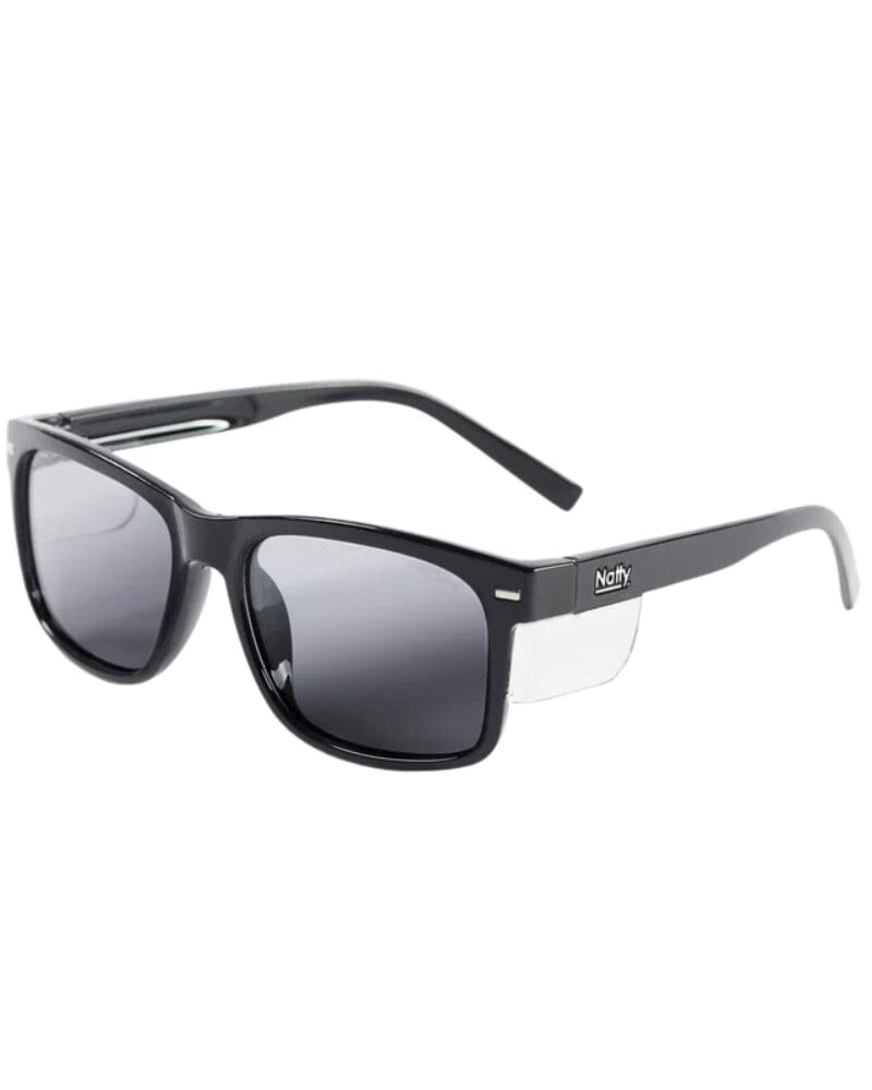 Natty Workwear Kenneth Photochromic Safety Glasses - Black