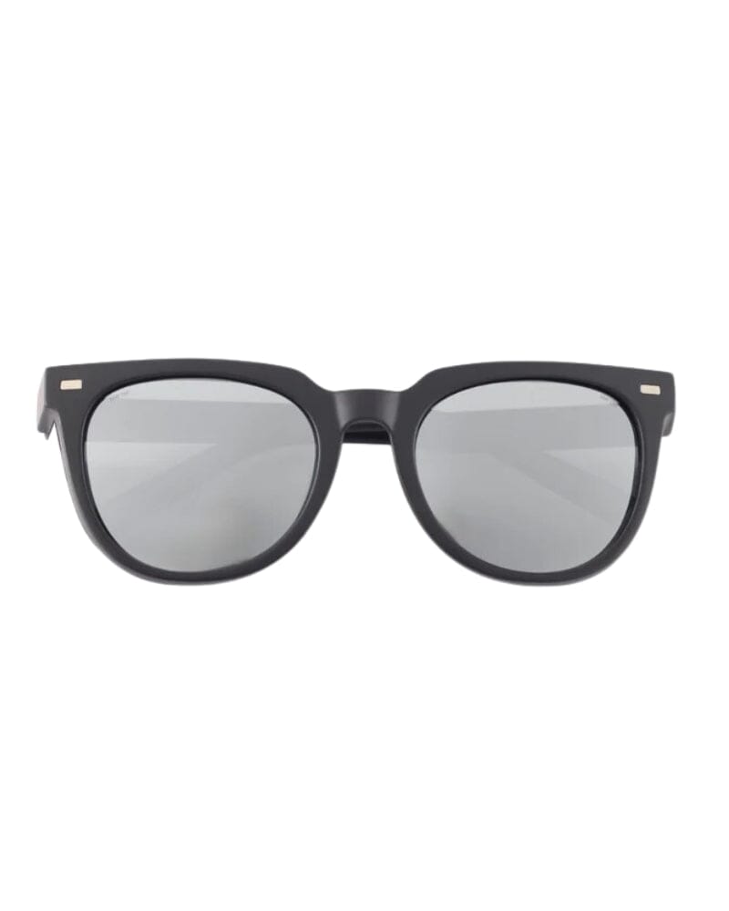 Roys Safety Glasses - Matte Black/Silver Mirror