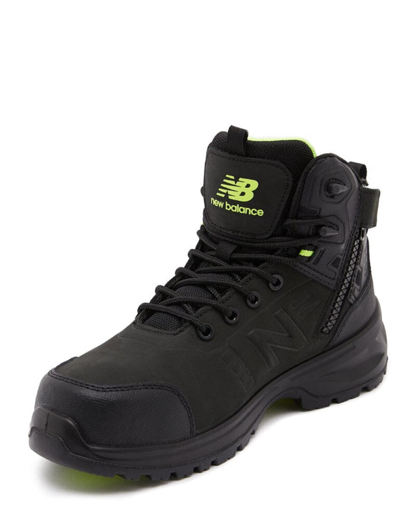 Calibre Zip Side 4E Safety Boot - Black