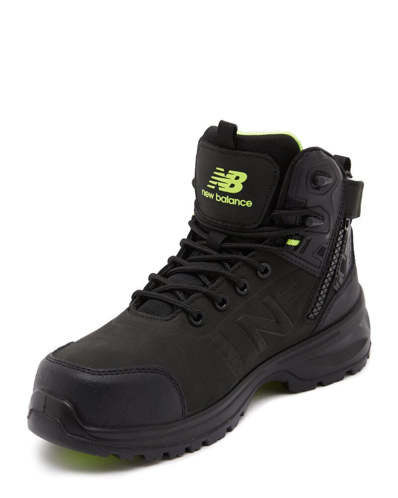 Calibre Zip Side Safety Boot - Black