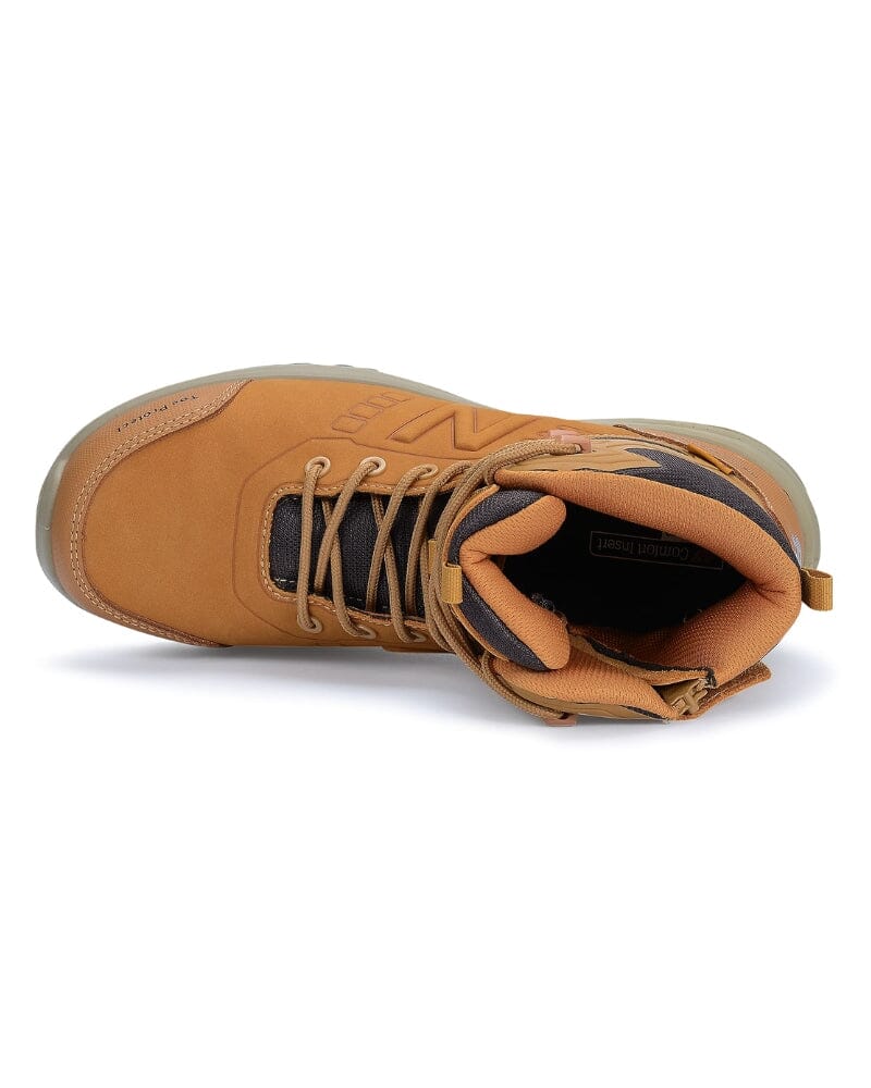 Calibre Zip Side Safety Boot - Wheat