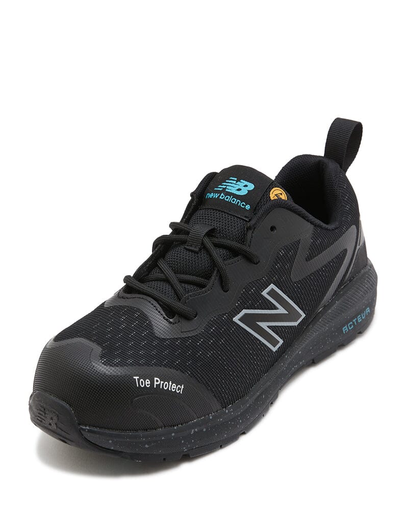 Womens Logic Safety Work Shoe Black Blue