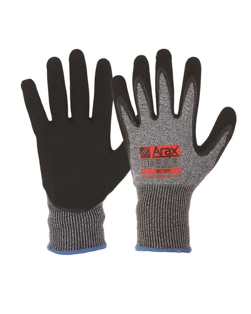 ProChoice Arax Nitrile Wet Grip Glove - Black | Buy Online