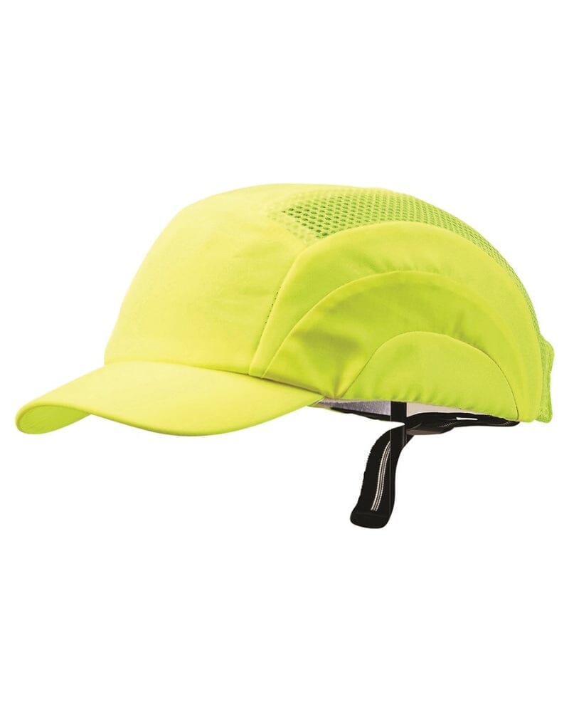 Bump Cap Short Peak - Fluro Yellow