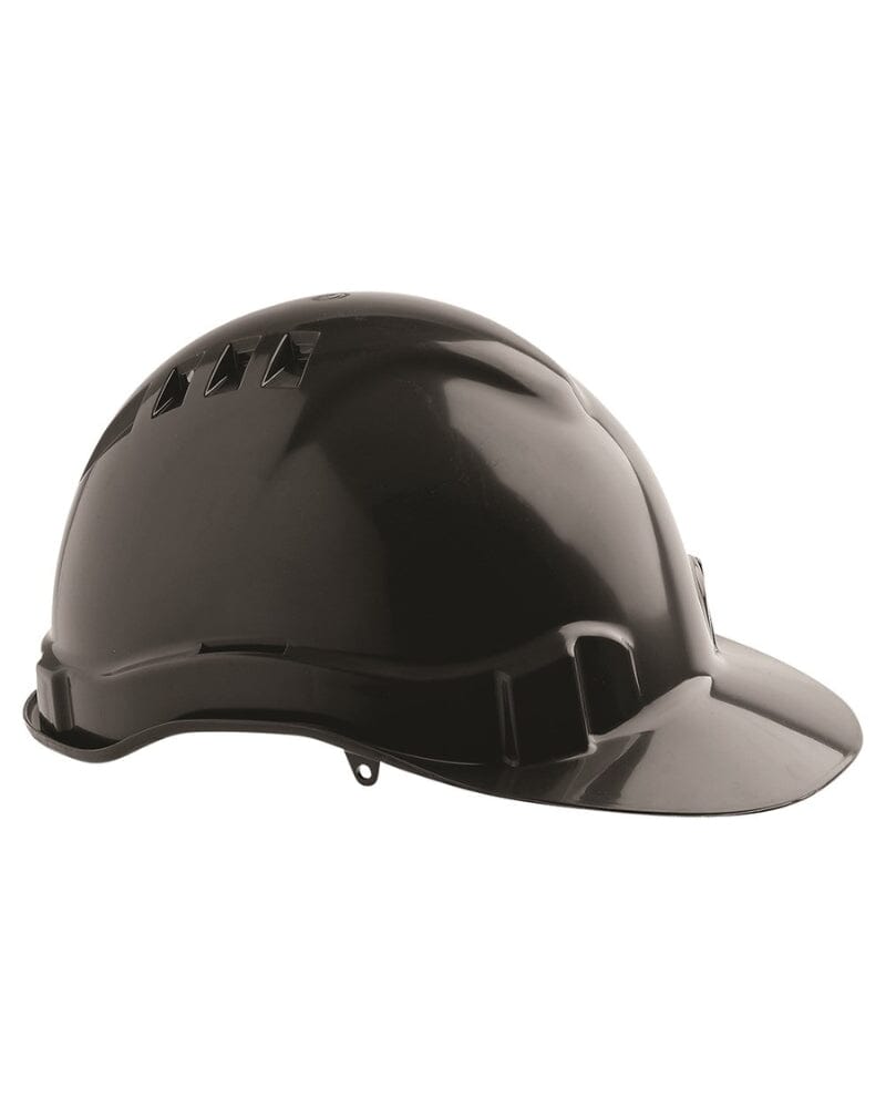 Black vented hard hat online