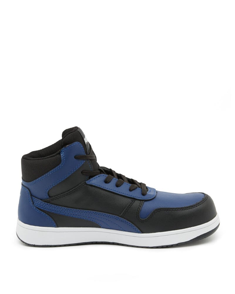 Frontcourt Mid Heritage Safety Shoe - Black/Blue