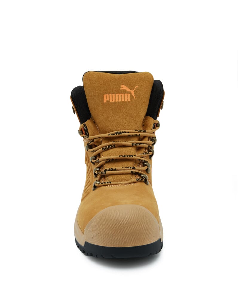 Iron Heavy Duty Mid Cut Safety Boot - Wheat