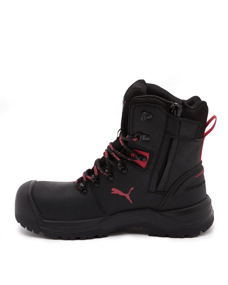 Iron Heavy Duty High Cut Safety Boot - Black