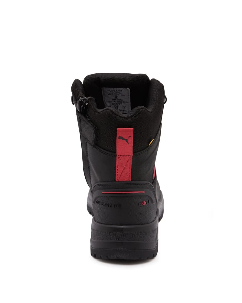 Iron Heavy Duty High Cut Safety Boot - Black