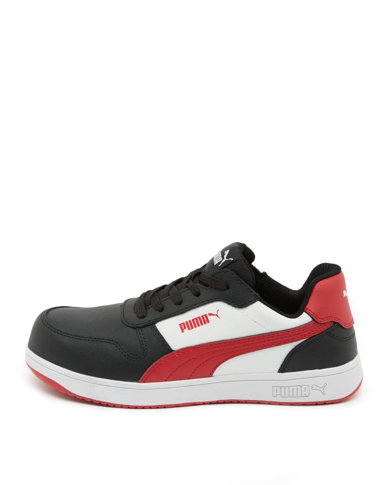 Frontcourt Low Heritage Safety Shoe - Black/Red