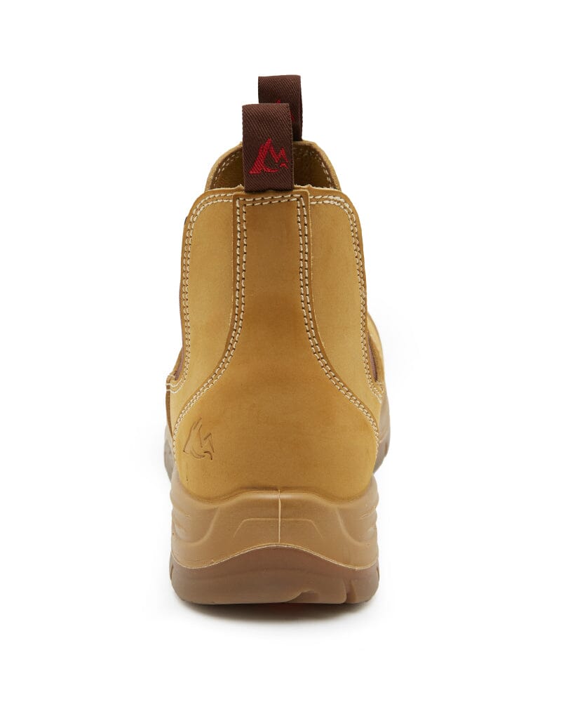 Chippy Elastic Side Safety Boot - Wheat