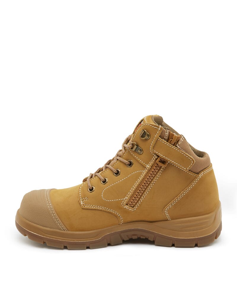 Digger Zip Side Safety Boot - Wheat