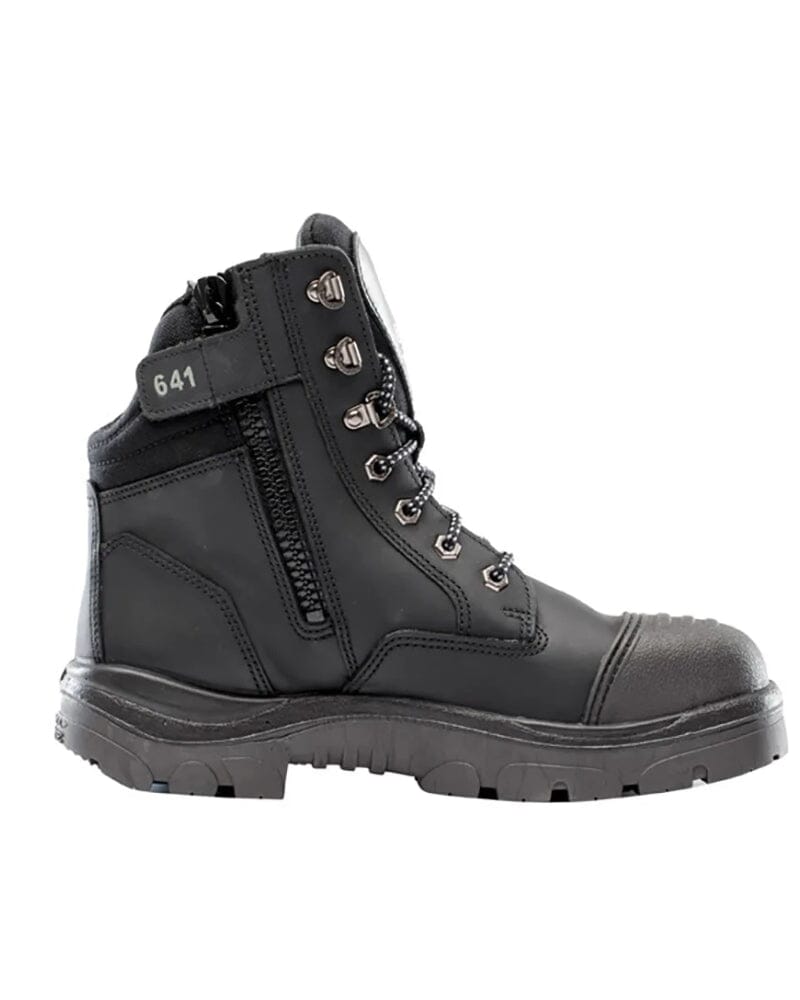 Southern Cross GraphTEC™ Zip Graphene Scuff Safety Boot - Black