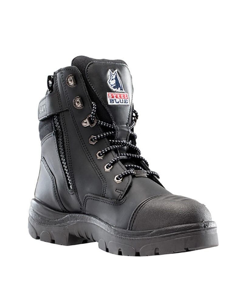 Southern Cross GraphTEC™ Zip Graphene Scuff Safety Boot - Black