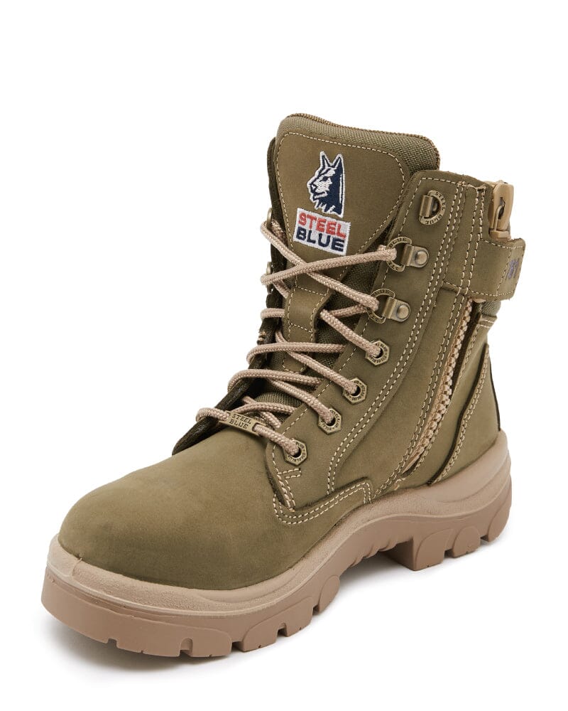 Steel blue womens boots online