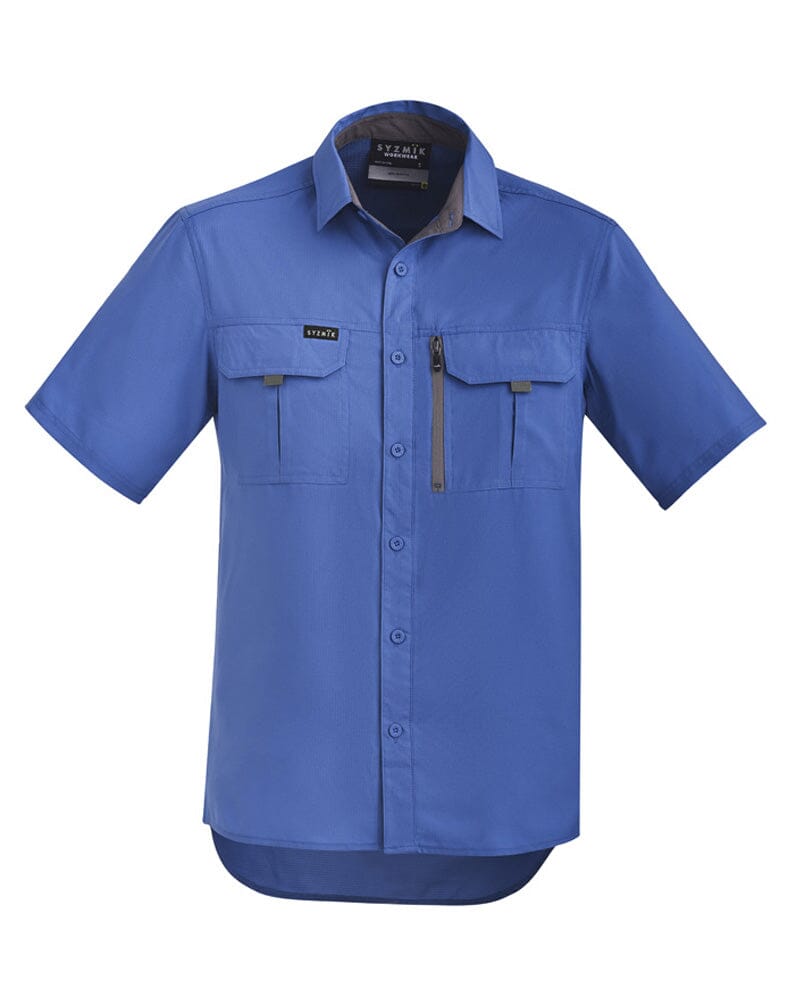 Outdoor Short Sleeve Shirt - Blue