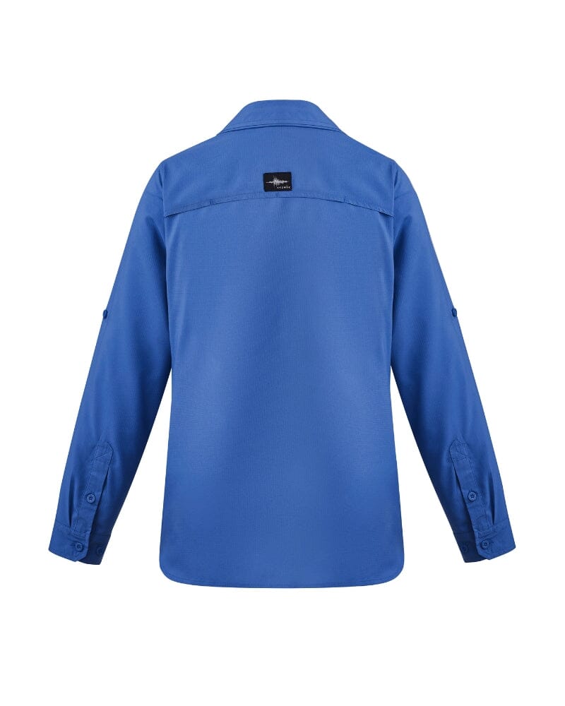 Womens Outdoor Long Sleeve Shirt - Blue