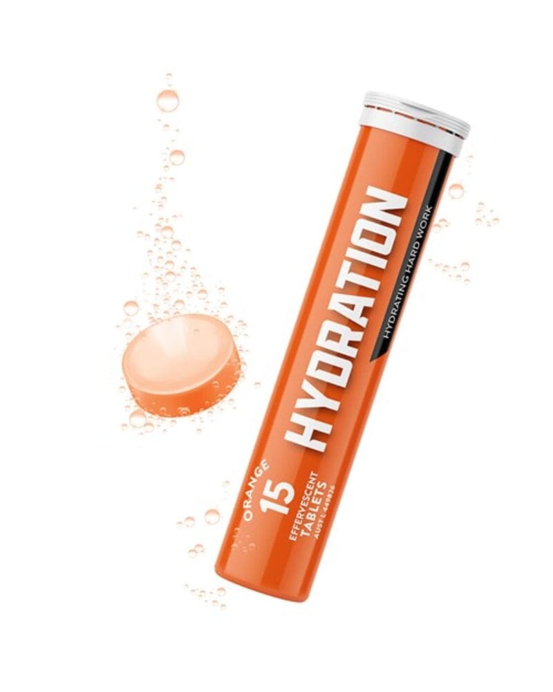 Effervescent Hydration Tablets - Orange