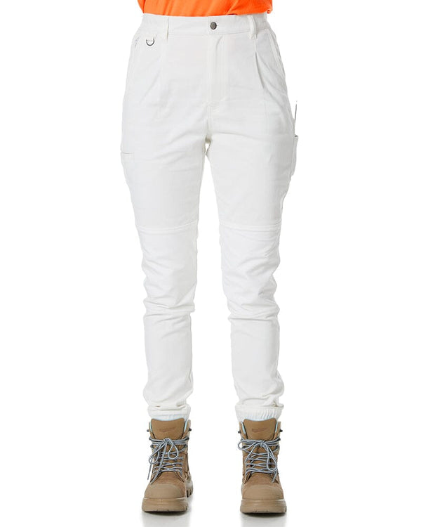 The Workz Womens Pant - White