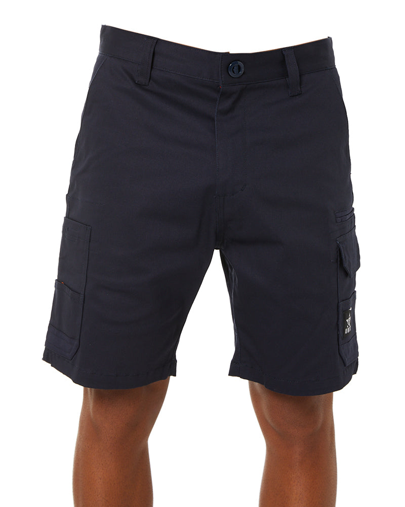 Unit Demolition Stretch Cargo Short - Navy