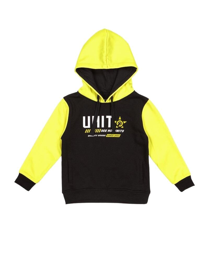 Unit Code Kids Hoodie - Yellow | Buy Online