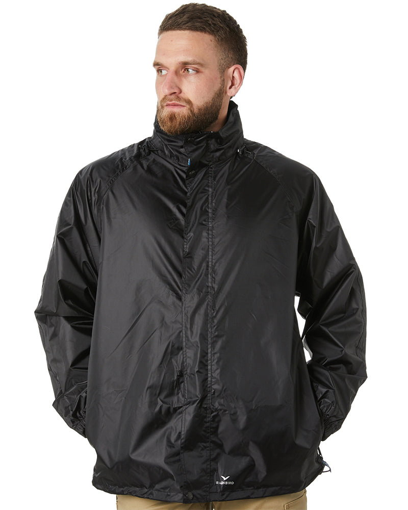 Rainbird Stowaway Jacket - Black | Buy Online