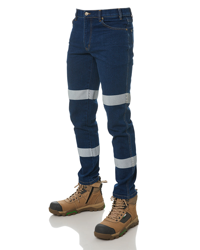 Ritemate RMX Flexible Stretch Jeans with Tape - Denim | Buy Online