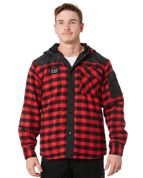 Caterpillar flannel clearance jacket