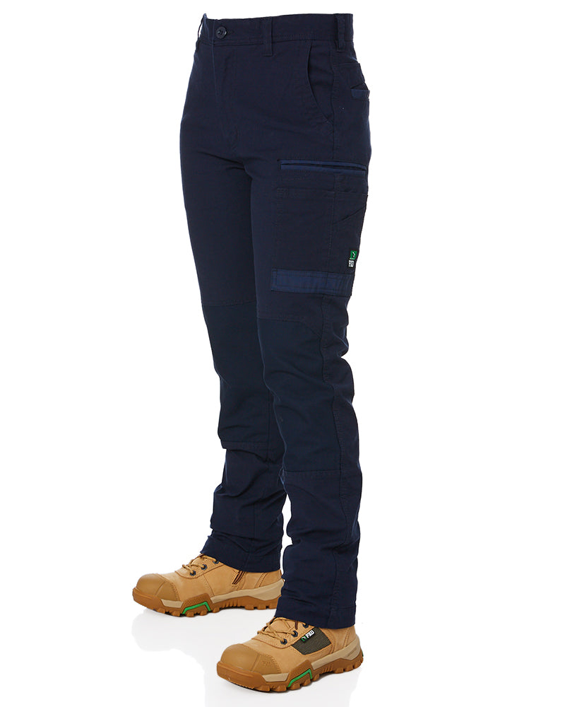 FXD WP-3W Ladies Stretch Work Pants (FX11906200). Khaki. Size 10